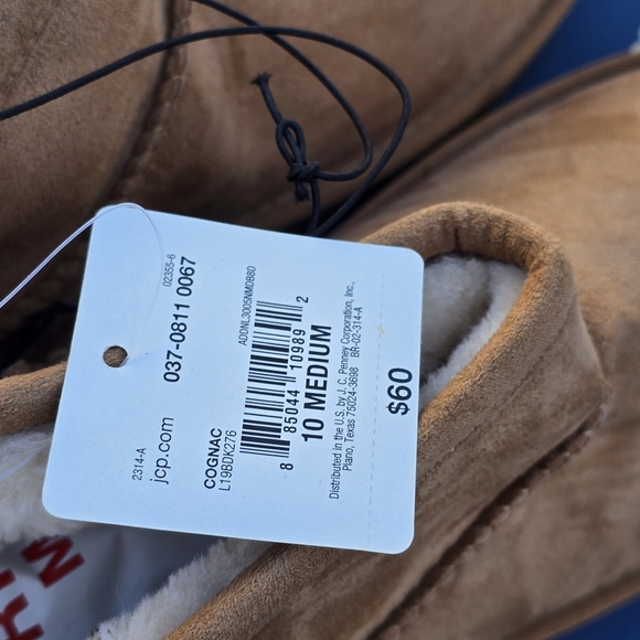 Arizona Tan Suede Ankle Boots Sz 10 - Picture 7 of 13